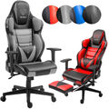 Gaming Stuhl Chair Racing Chefsessel mit Sportsitz und flexible 4D-Armlehnen