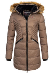 Geographical Norway Damen Winter Jacke FVSA Parka Mantel Steppjacke stepp Mantel