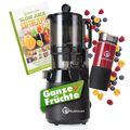 NUTRI-PRESS MAX Entsafter Slow Juicer Großer XXL-Einwurf Obst & Gemüse (BPA-frei