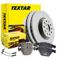 TEXTAR BREMSSCHEIBEN + BREMSBELÄGE +WK BMW X5 E70 F15/85 X6 E71 F16/86 VORN Ø348