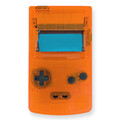 Hispeedido USB-C IPS Gehäuse Set für Game Boy Color Orange Transparent Shell ...