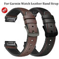 Quick Fit Leder Armband Für Garmin Fenix E 8 7 7X 6 6X Pro 5 5X Plus 3HR 965 955