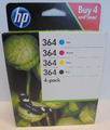 HP N9J73AE 364 Tintenpatronen CMYK PhotoSmart 5510 5515 5520 Officejet 4620 2022