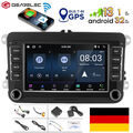 Autoradio Android 13 GPS NAVI RDS Für VW GOLF 5 6 Touran EOS Tiguan Polo Neu