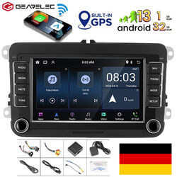 Autoradio Android 13 GPS NAVI RDS Für VW GOLF 5 6 Touran EOS Tiguan Polo Neu