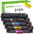 Mit chip TONER für HP 216A W2410A Color LaserJet Pro MFP M183fw M182n M182nw XXL