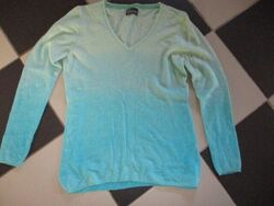 Princess goes Hollywood,Kaschmir Pullover mit tollem Farbverlauf Türkis,Gr.42,40