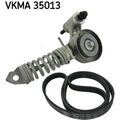 SKF VKMA 35013 Keilrippenriemensatz für OPEL AGILA ASTRA G H H GTC CORSA B C D