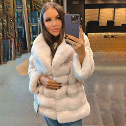 Winter Chinchilla Mantel Frauen Echt Rex Kaninchen Pelz Warme Jacke Luxus Neue