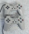 Original Sony Playstation 2 Controller | PS1 Controller | SCPH-1080 | Grau