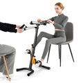 Heimtrainer Pedaltrainer Fitnessgerät Arm & Beintrainer Fitnessbike Mini Stepper