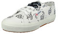 Superga Damen Low Sneaker COTW BANDANASILK S81144W-2750 Weiß Gr. 40