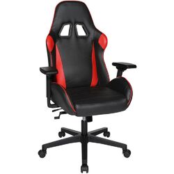 Gaming Stuhl Drehstuhl Speed Chair 2 Topstar inkl. Armlehnen rot/schwarz