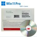 Microsoft Windows 11 Pro 64Bit Deutsch OEM Vollversion Original Lizenz + DVD