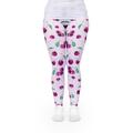 cosey - bedruckte bunte Leggins Leggings (Größe 34 - 44) - Design Kirschen