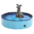 Hundepool Hunde Swimmingpool Schwimmbecken Planschbecken Faltbar Ø80/120/160 cm