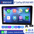 9" 4+64GB Carplay Android 13 Autoradio DAB+ KAM GPS Nav RDS BT Mit IPS Bldschirm