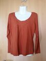 Sweatshirt Tunika orange rostrot Gr. 38