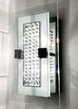 UVP 378.-€ 2x LUXUS WANDLAMPE ORION LIGHTSTYLE CRYSTAL CHROM GLAS DECKENLAMPE