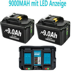 Für Makita 18V Akku 5Ah 6Ah 8Ah 12Ah BL1860B BL1850B BL1840B BL1830B BL1860 DHL