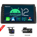 DVR+CAM+9" IPS Android 12 Auto Autoradio GPS Navi Navigation CarPlay für BMW E46