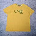 Brasilien Puma T-Shirt - Gelb - XL - RETRO 