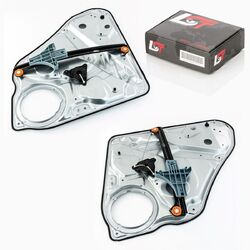 2x Fensterheber Metallplatte hinten links rechts für VW PASSAT 3B 3BG B5 96-05