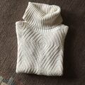 Grob-Strickpullover mit Rollkragen Langarm Gr. S von ESPRIT neuwertig