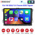 2+32G Android 13 Autoradio CarPlay GPS Navi Für VW GOLF 5 6 Plus Touran Polo EOS