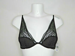 Calvin Klein  Zauberhafter Triangel BH   F3797E-001  Schwarz  (K42)