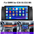 32GB Für BMW 5er E39 X5 E53 M5 Android 13 Autoradio GPS NAVI WIFI USB BT RDS