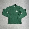 ADIDAS Herren Retro Trainingsjacke Gr. M Pullover Sportjacke Logo A18501 Grün