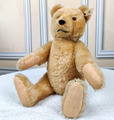 Vintage Steiff Teddybär Club Edition 1995 Baby-Bär 35cm Stimme bewegliche Gelenk