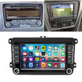 7 Android13 Autoradio GPS Navi WiFi 1+32GB Für Touran Tiguan VW Golf 5 6 Polo 6R