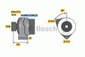 BOSCH Lichtmaschine Generator LiMa ohne Pfand 0 986 040 180