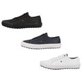 Tommy Hilfiger Core Vulcanized Cleated Leather Herren Turnschuhe Sportschuhe