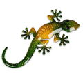Gecko Deko Lurch Eidechse Wanddeko Wandbild Salamander Echse Drache Skulptur    