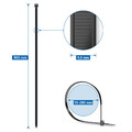 Kabelbinder Kabelstrapse Kabelband Kabel Binder UV beständig Kabelbefestigung