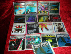 16 Techno -Electro - CD's / Technopolis- House-Dance (Hervrgd. erh.- aus Archiv)