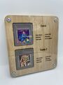 Nintendo Gameboy Classic Display TETRIS - 2 Spiele Wandhalter Rahmen Halterung