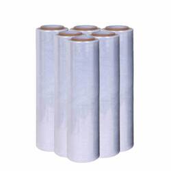 6x Stretchfolie Palettenfolie Verpackungsfolie WickelFolie 300m 23my 3.57KG/Roll