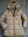 Daunenjacke.Kapuzenjacke. Sportalm. Gr 36. Braun