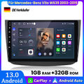 Für Mercedes-Benz Vito W639 2003-2015 Carplay Android Autoradio GPS NAVI BT DAB+