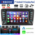 Für Audi A3 S3 RS3 8P CarPlay Autoradio Android 13 2+32GB GPS Navi RDS SWC DAB+