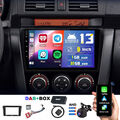 Apple Carplay Autoradio DAB+ Android13 GPS Navi KAM USB FM Für Mazda 3 2003-2009