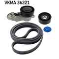 Keilrippenriemensatz SKF VKMA 36221 für Volvo Xc90 I S80