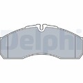 1x Bremsbelagsatz, Scheibenbremse DELPHI LP3541 passend für IVECO NISSAN