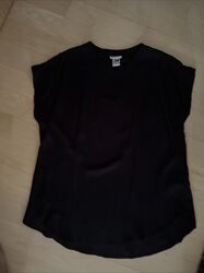 Tunika,Longbluse Street One Schwarz Gr. 42 Kurzarm Rundhals Neu Ohne Etikett