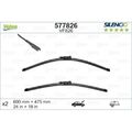 Wischblatt Valeo 577826 Silencio Flat Blade Set für Audi Seat Skoda VW Vorne