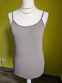 Street One T-Shirt Spaghettiträgershirt Damen Gr 42 Farbe grün khaki Top Neuw.